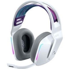 Logitech G G733 LIGHTSPEED Wireless RGB Gaming Headset - Ultimate Comfort & Immersive Sound in White